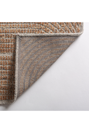 Brown Viscose Patterned Rug 11' x 8' | Vical Home Chaniya | Oroa.com