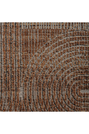 Brown Viscose Patterned Rug 11' x 8' | Vical Home Chaniya | Oroa.com