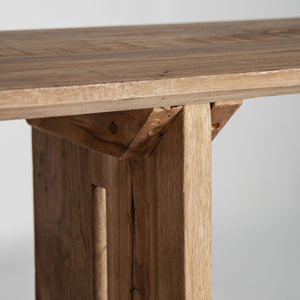   Natural Wood Console Table | Oroa.com