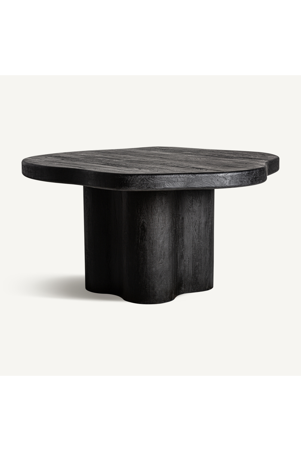 Black Acacia Chunky Counter Table | Vical Home Wortz | Oroa.com