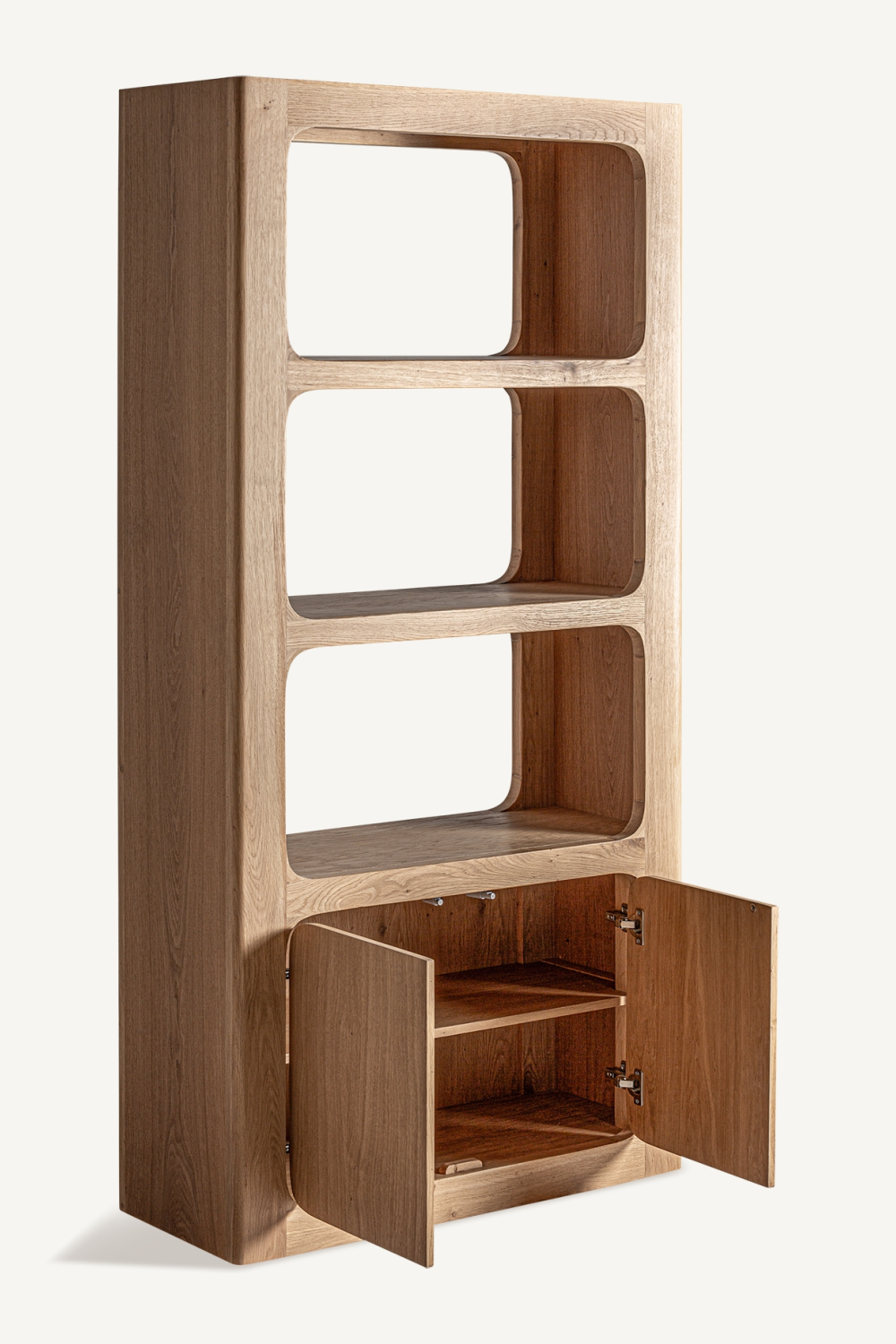 Oak Nordic Style Bookcase | Vical Home Saulge | Oroa.com