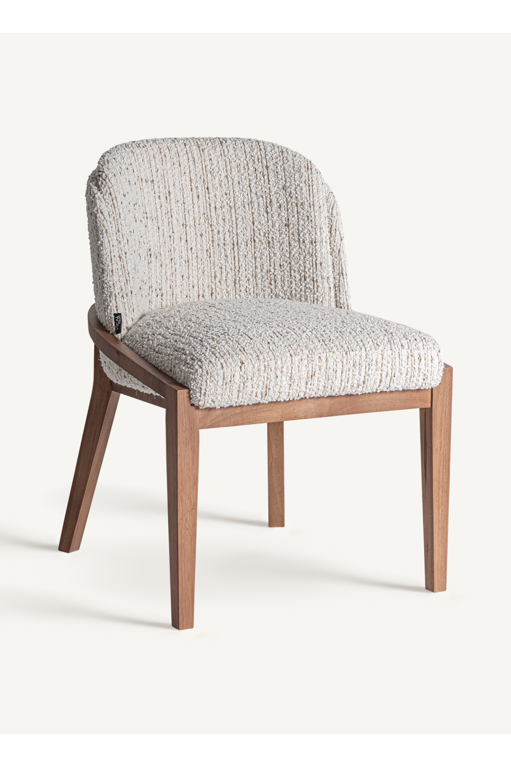 White Padded  Accent Chair | Vical Home Erbach | Oroa.com