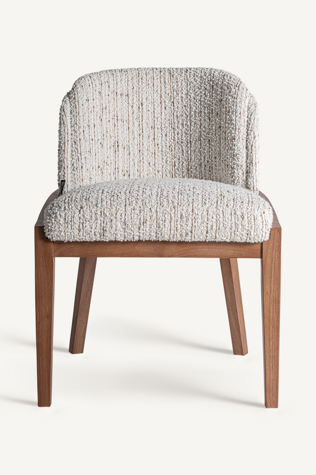 White Padded Dining Chair | Vical Home Erbach | Oroa.com