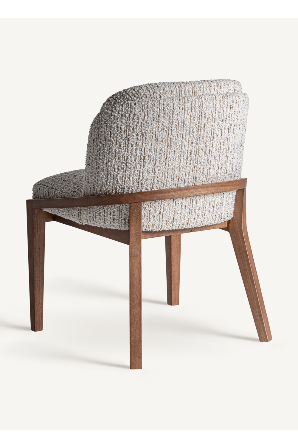 White Padded  Accent Chair | Vical Home Erbach | Oroa.com