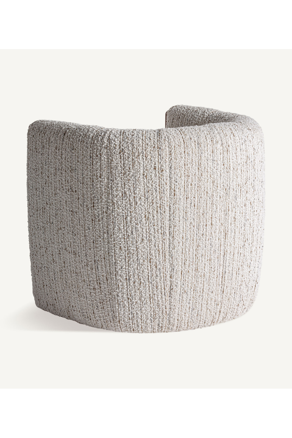 Beige Round Back Armchair | Vical Home Erbach | Oroa.com