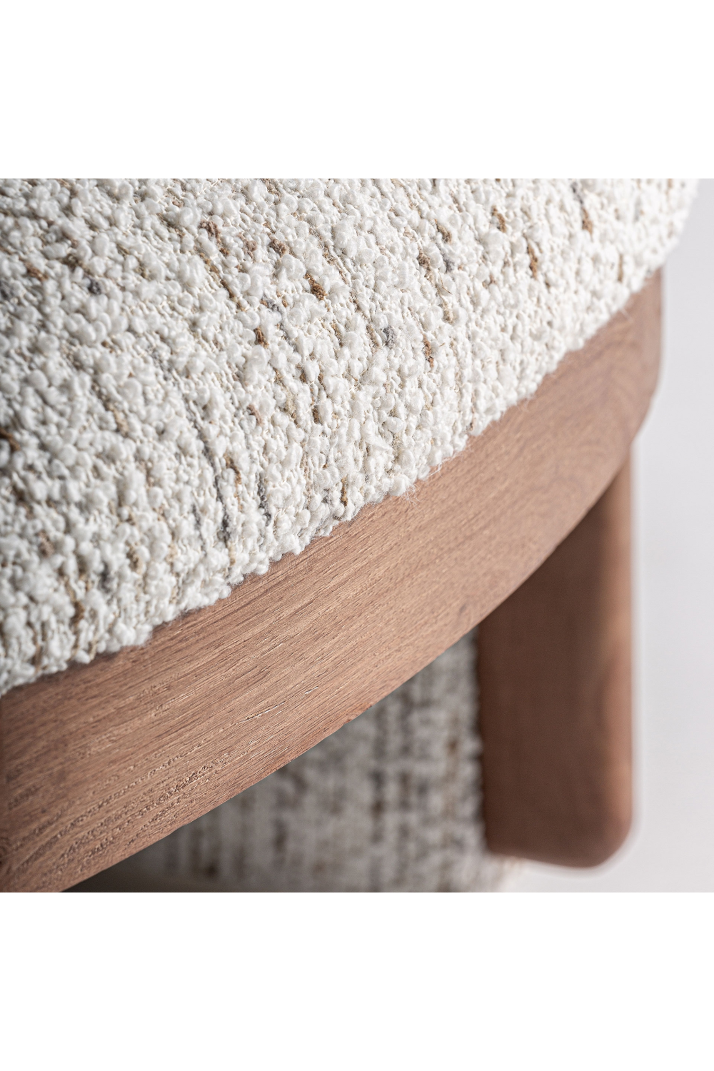 Beige Round Back Armchair | Vical Home Erbach | Oroa.com