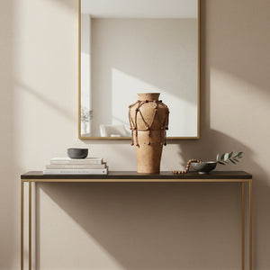   Modern European furniture - Beaded Brown Terracotta Vase - www.oroa.com | Oroa.com