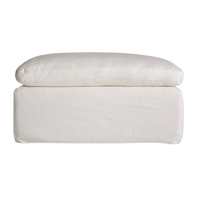 Modern furniture - White Linen Sofa - www.oroa.com