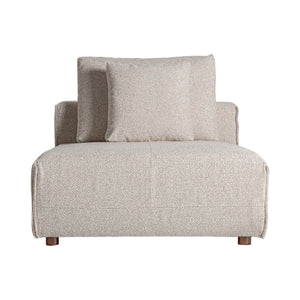   Cream Fabric Modular Sofa | Oroa.com