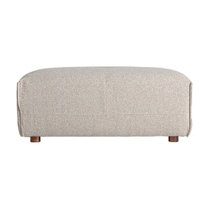   Modern furniture - Cream Upholstered Ottoman  - www.oroa.com | Oroa.com