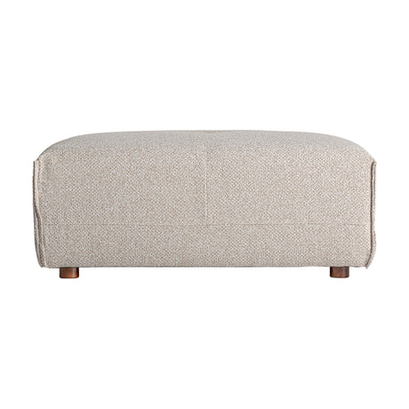   Modern furniture - Cream Upholstered Ottoman  - www.oroa.com | Oroa.com