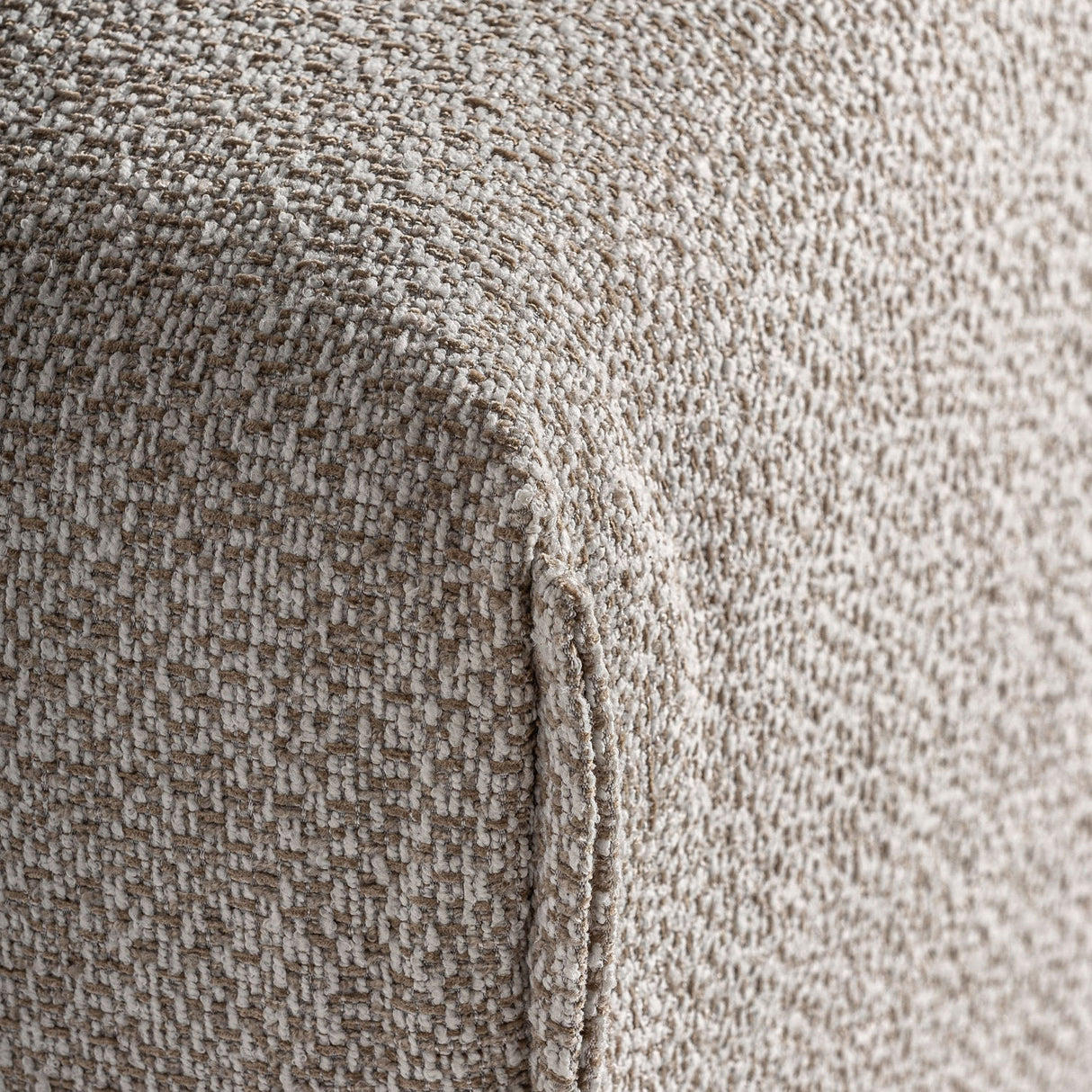   Modern furniture - Cream Upholstered Ottoman  - www.oroa.com | Oroa.com