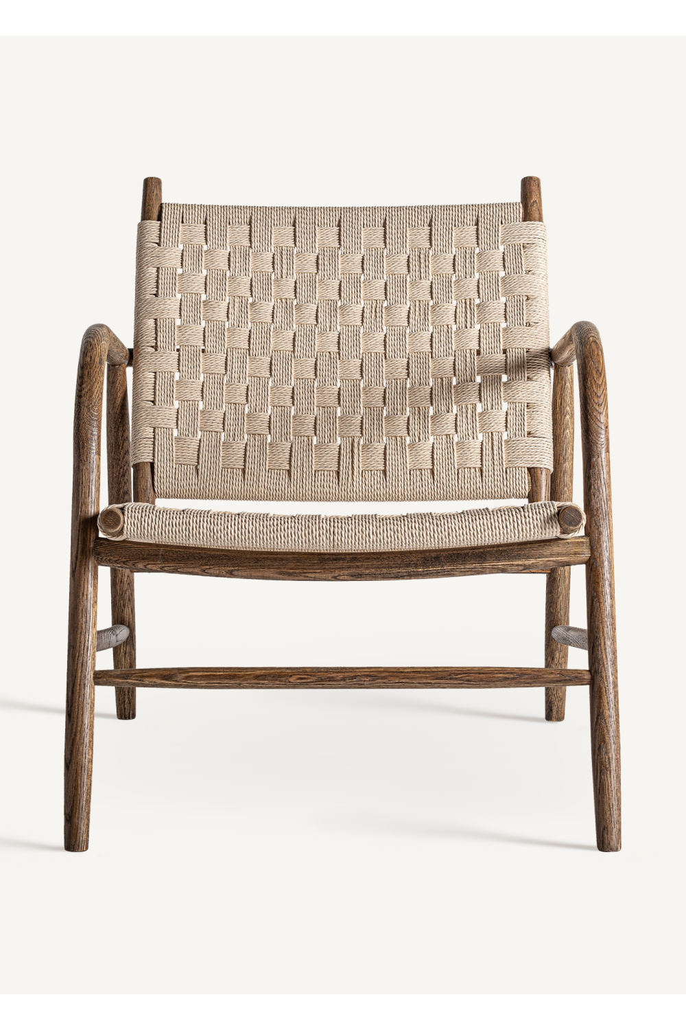 Woven Rope Boho Accent Chair | Vical Home Larreule | Oroa.com