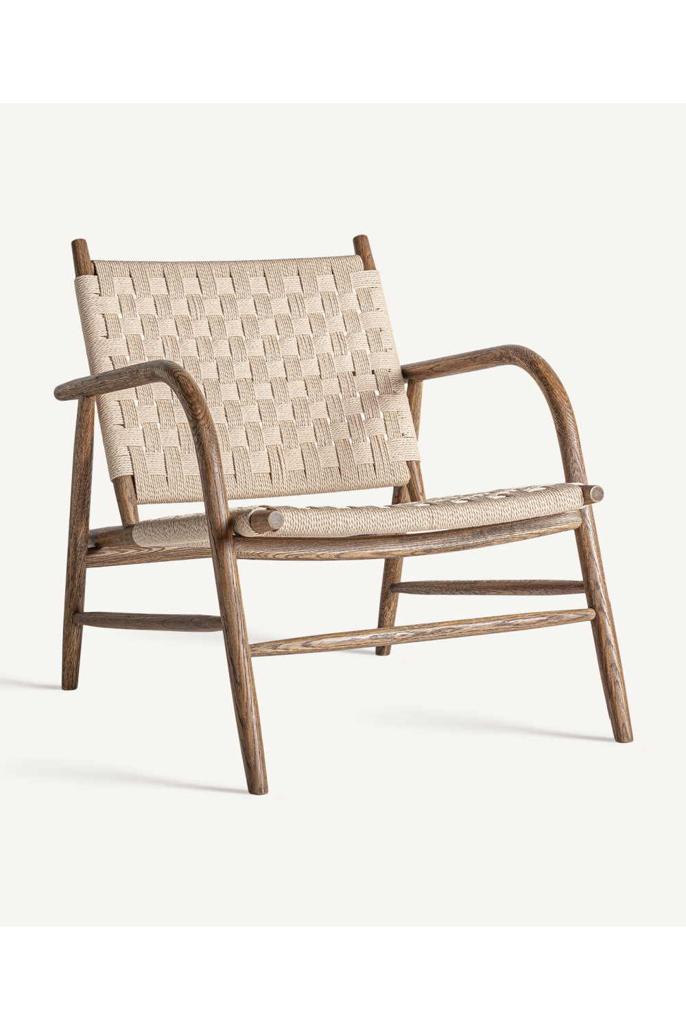 Woven Rope Boho Accent Chair | Vical Home Larreule | Oroa.com