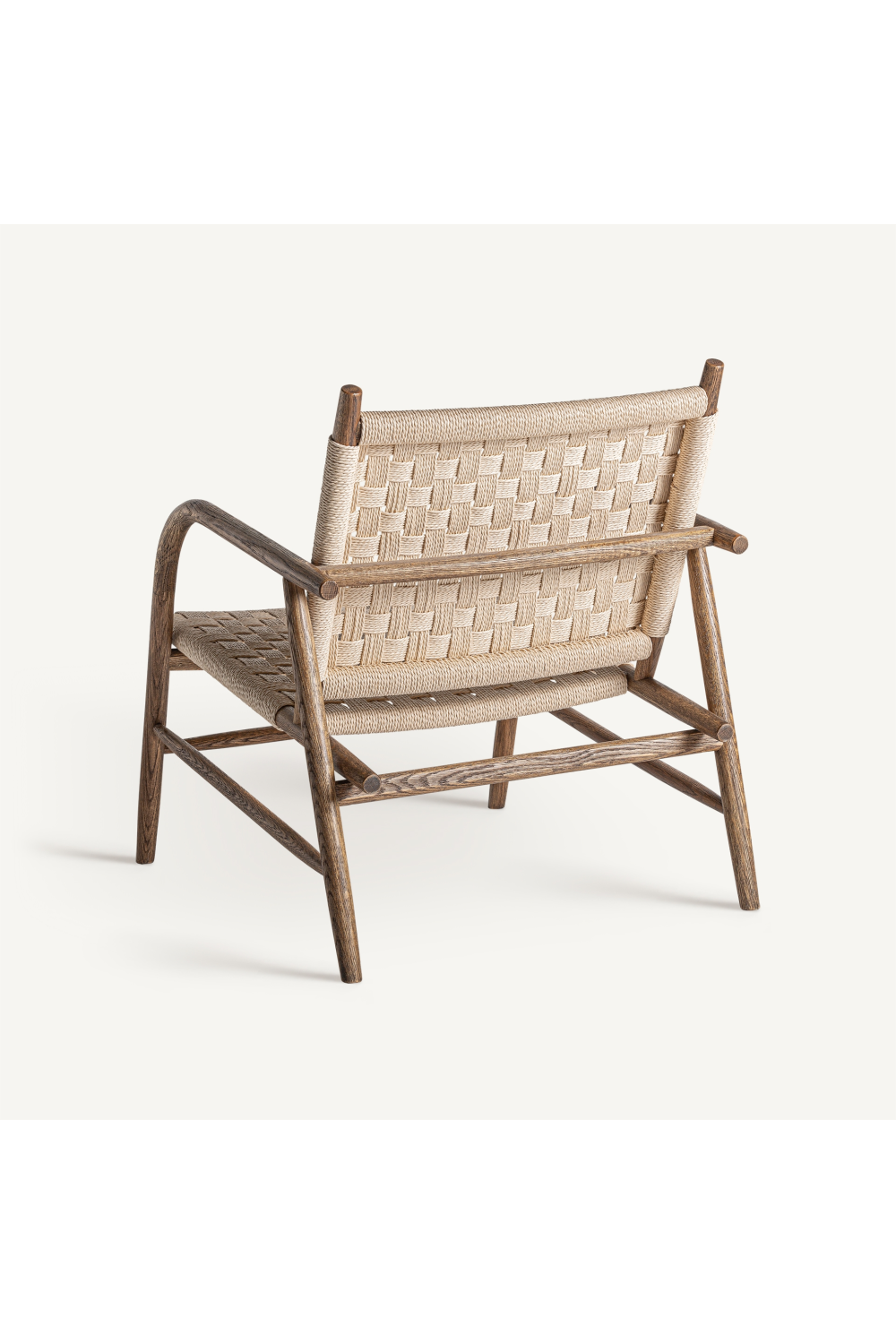 Woven Rope Boho Accent Chair | Vical Home Larreule | Oroa.com