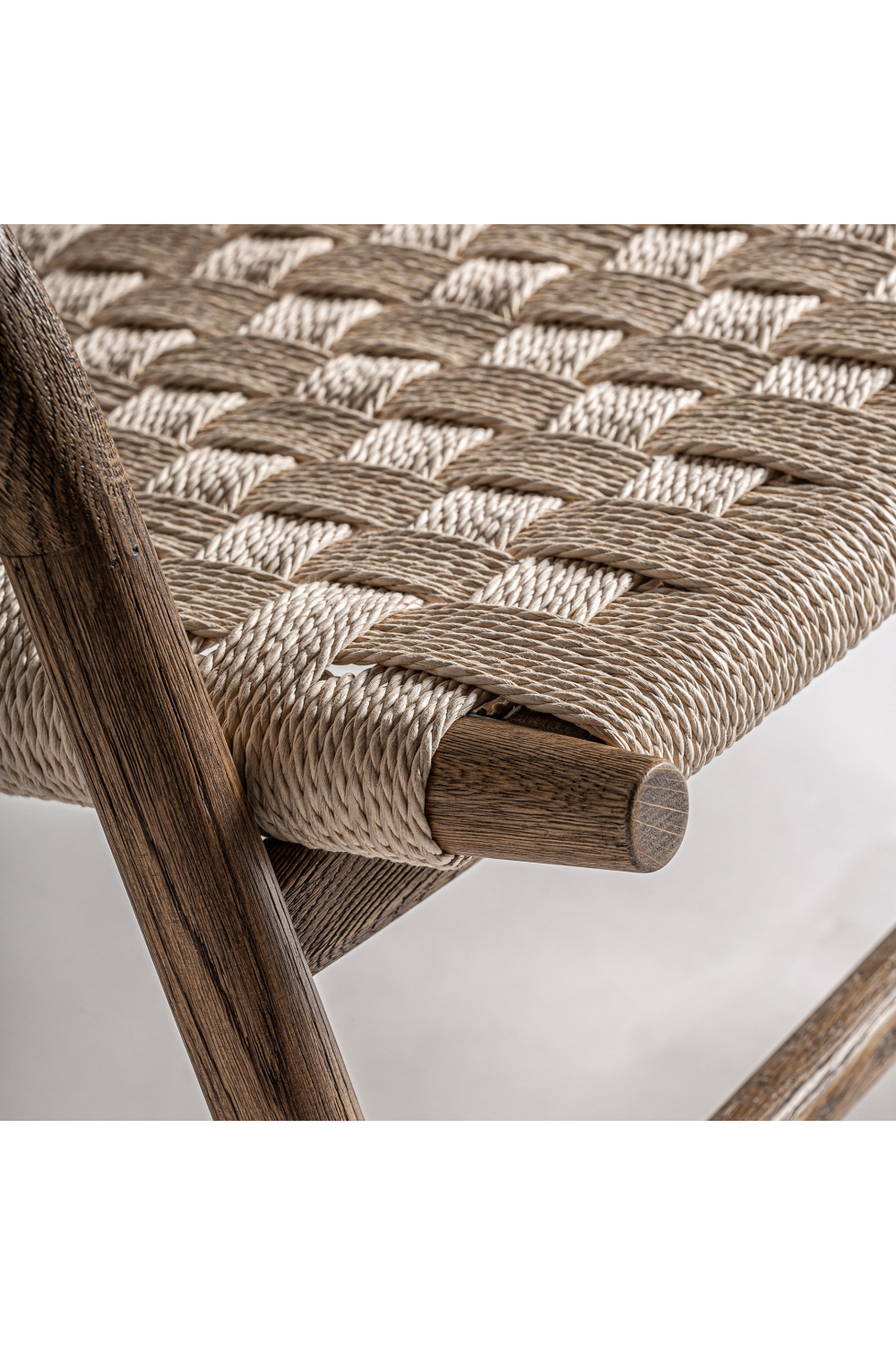 Woven Rope Boho Accent Chair | Vical Home Larreule | Oroa.com