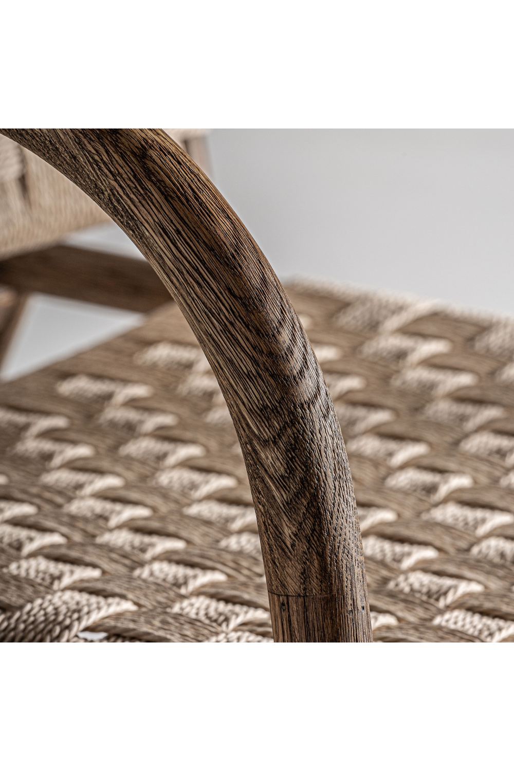 Woven Rope Boho Accent Chair | Vical Home Larreule | Oroa.com