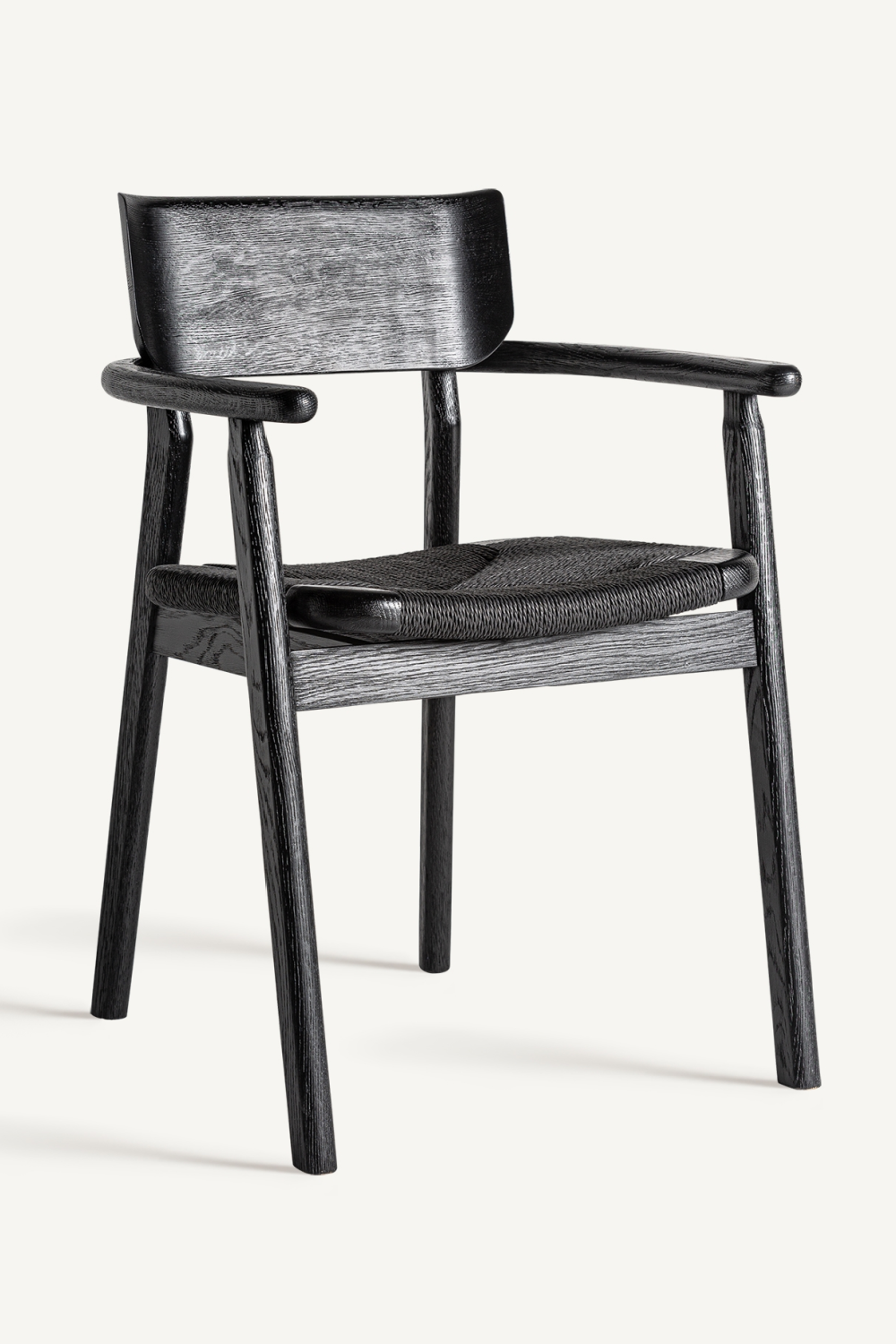 Black Oak Accent Chair | Vical Home Tasque | Oroa.com