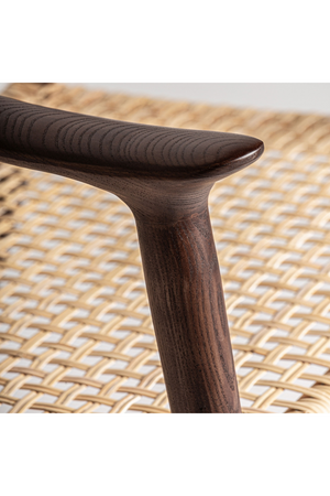 Brown Ash Boho Accent Chair | Vical Home Buer | Oroa.com