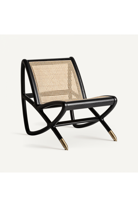 Black Ash Rattan Accent | Vical Home Gladbeck | Oroa.com