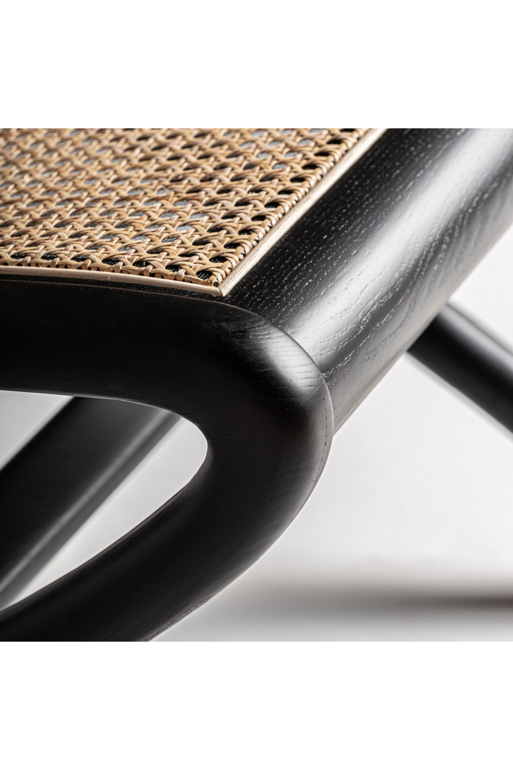 Black Ash Rattan Armchair | Vical Home Gladbeck | Oroa.com