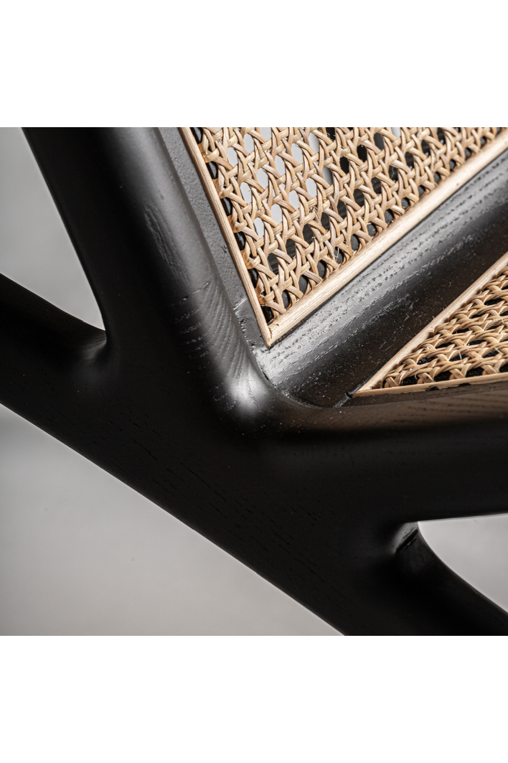 Black Ash Rattan Armchair | Vical Home Gladbeck | Oroa.com