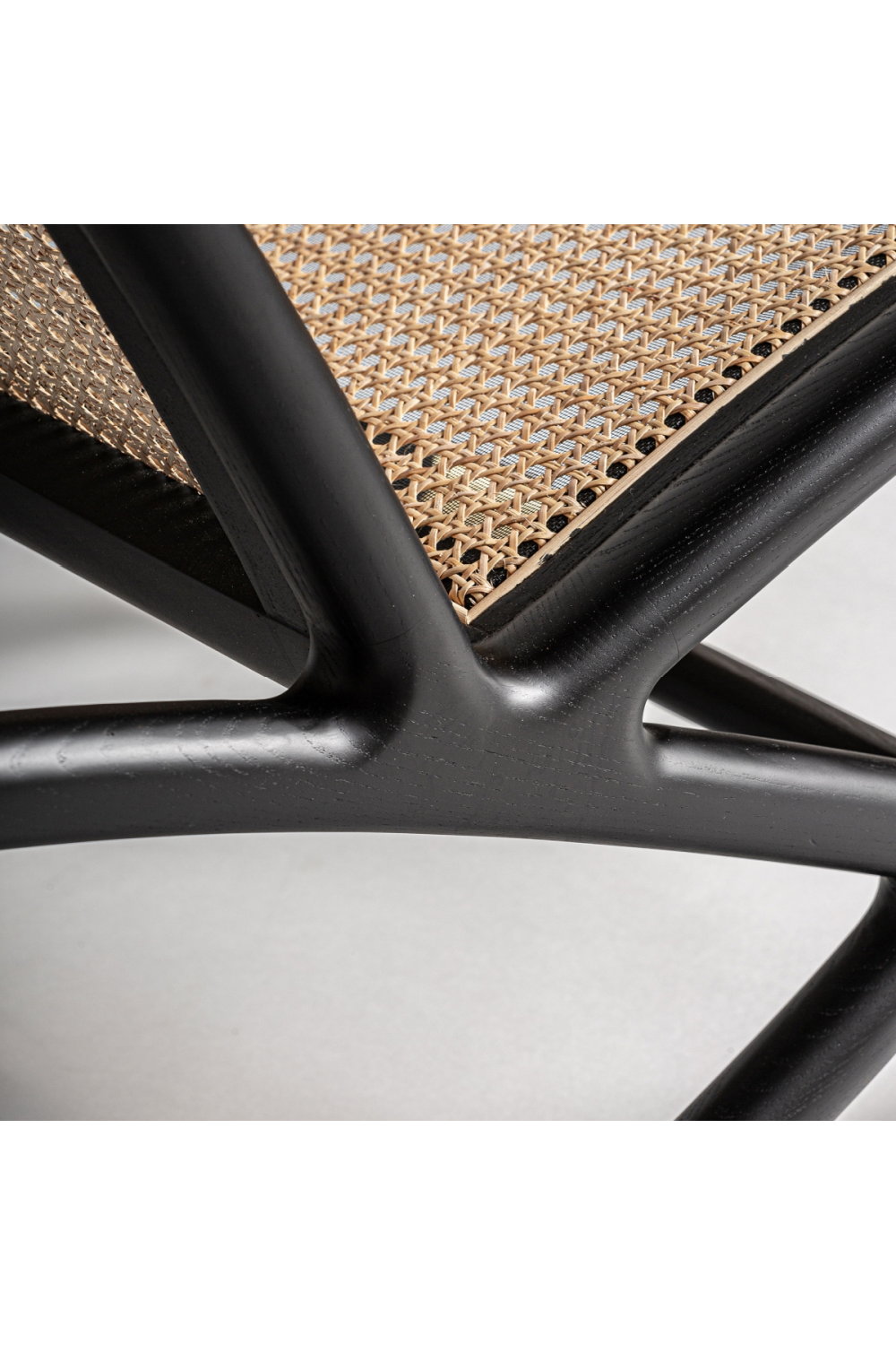 Black Ash Rattan Armchair | Vical Home Gladbeck | Oroa.com