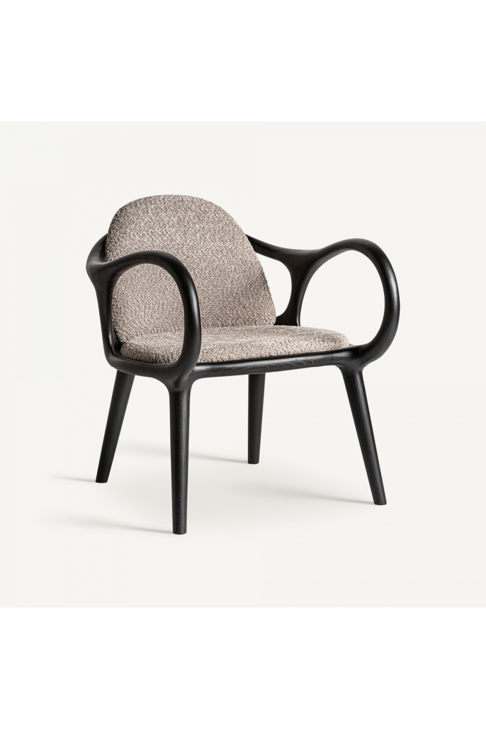 Black Art Deco Armchair | Vical Home Herten | Oroa.com