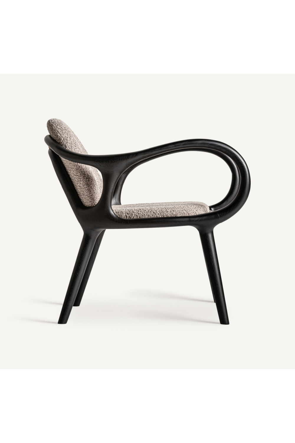 Black Art Deco Armchair | Vical Home Herten | Oroa.com