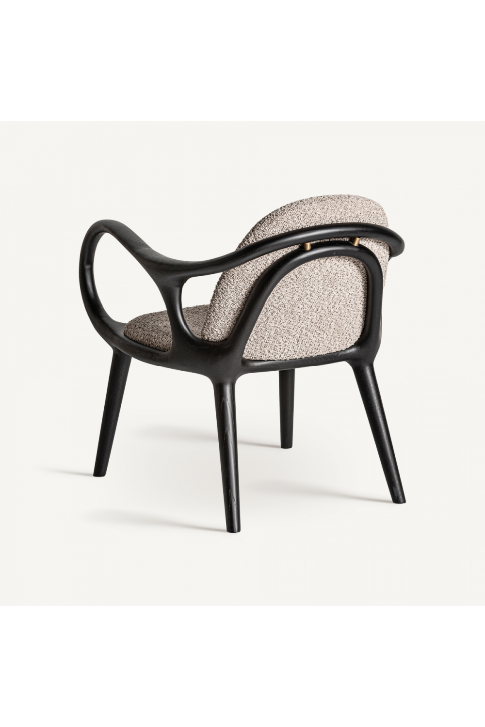 Black Art Deco Armchair | Vical Home Herten | Oroa.com