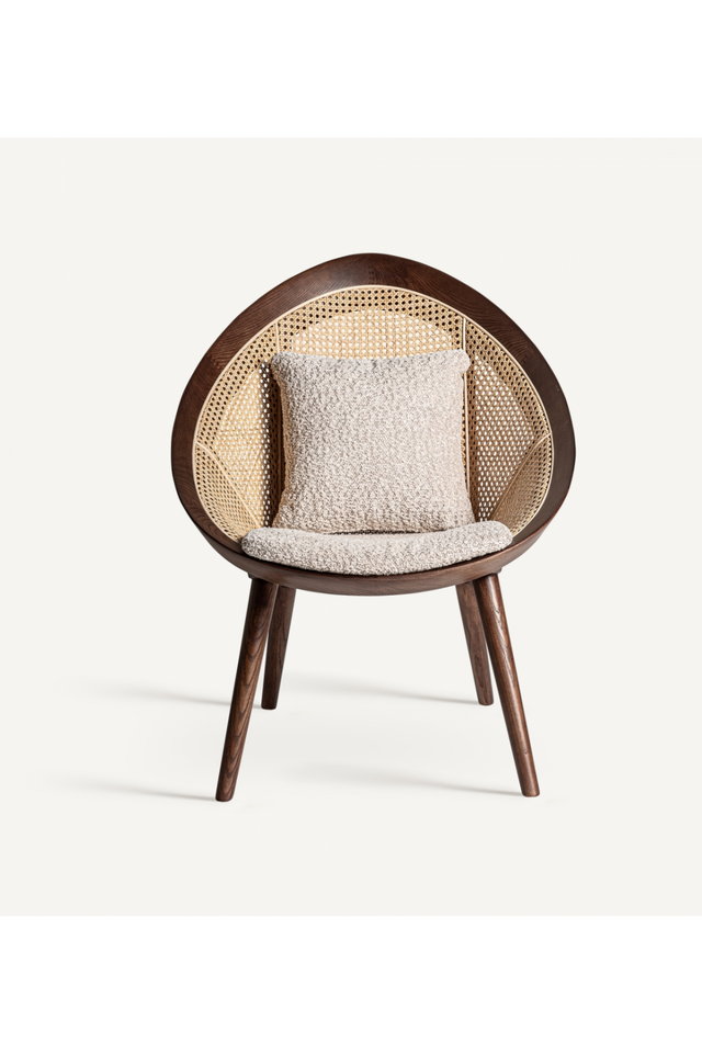 Brown Ash Rattan Armchair | Vical Home Werth | Oroa.com