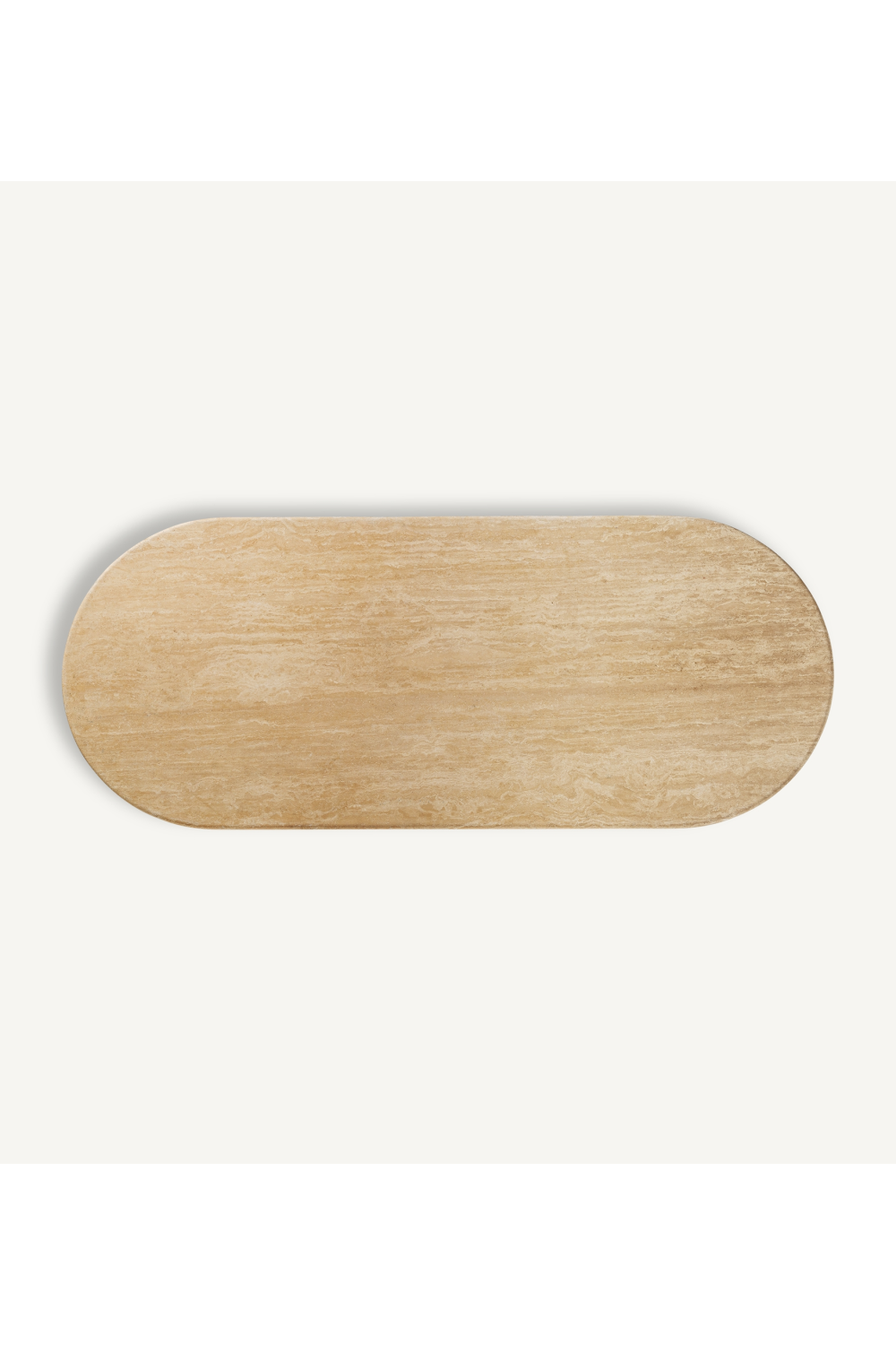 Travertine Oval Dining Table | Vical Home Thiennes | Oroa.com