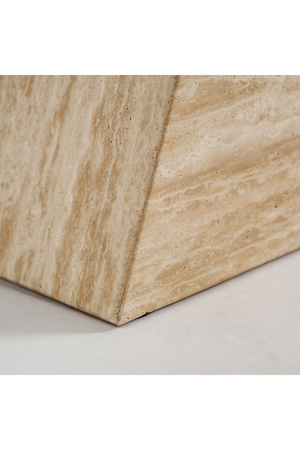 Geometrical Travertine Media Unit | Vical Home Thiennes | Oroa.com