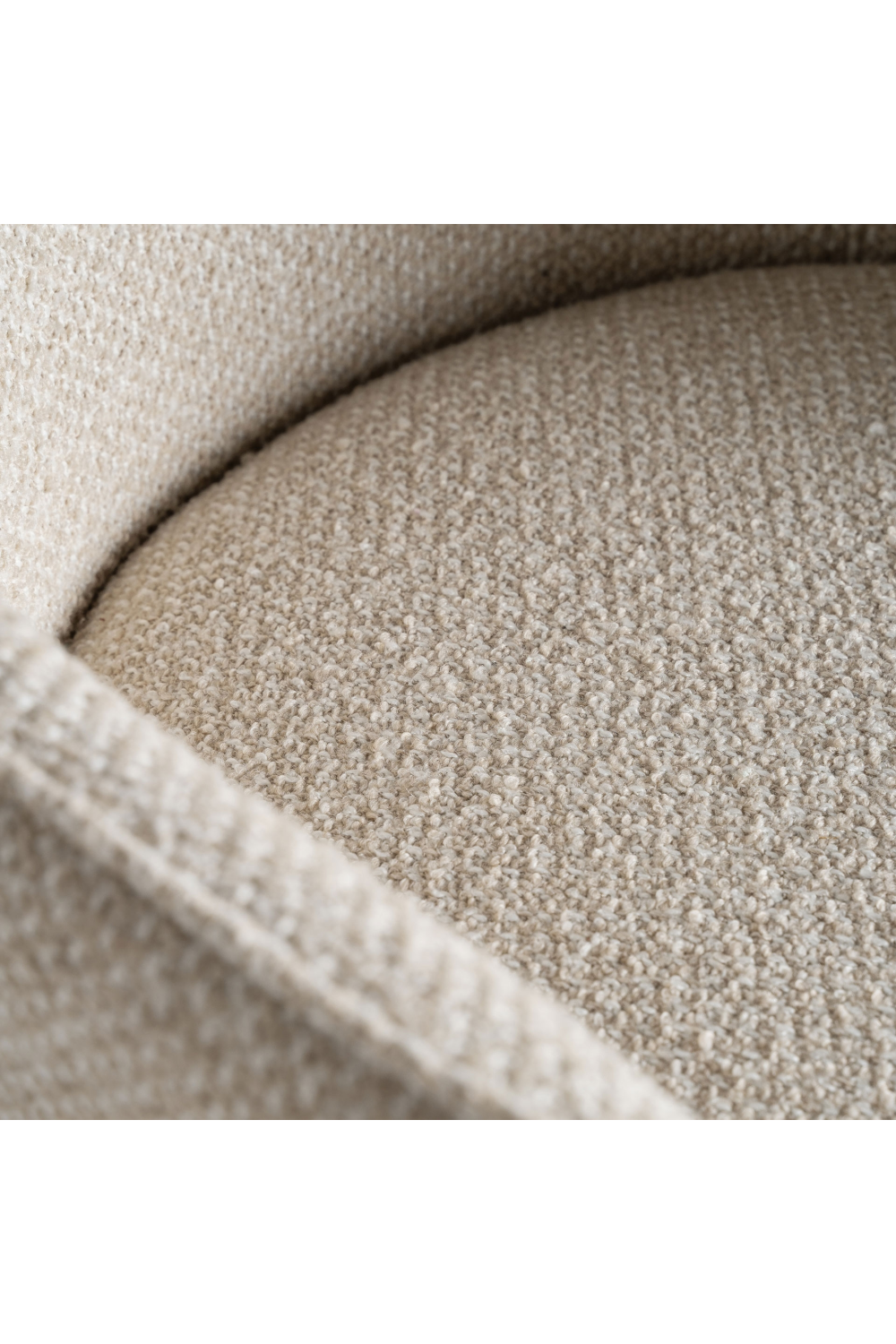 Beige Upholstered Armchair | Vical Home Mayun | Oroa.com