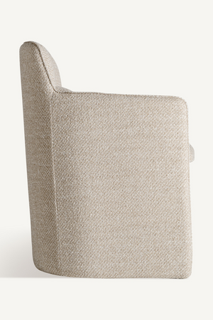 Beige Upholstered Armchair | Vical Home Mayun | Oroa.com