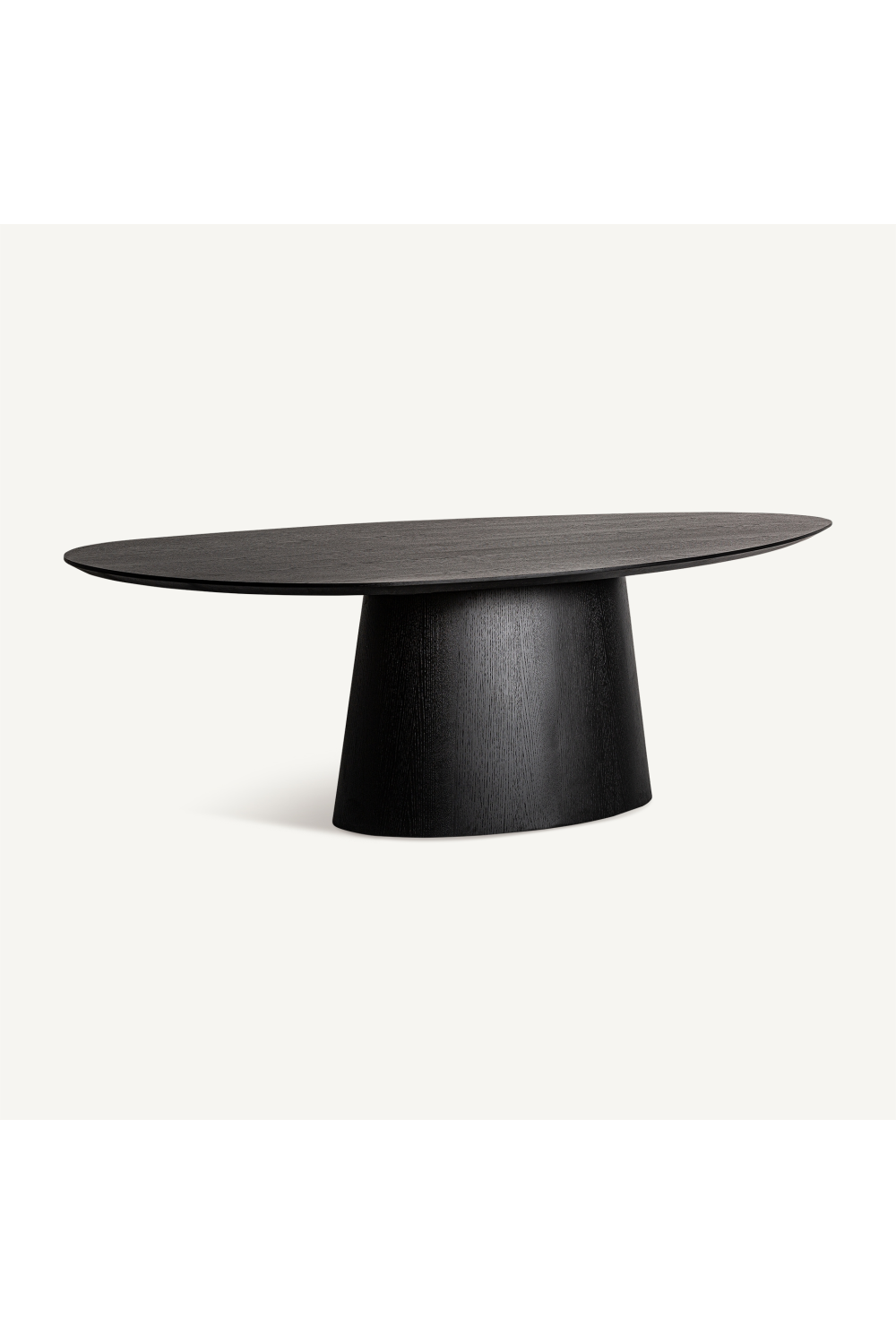 Black Oak Oval Dining Table | Vical Home Weggis | Oroa.com