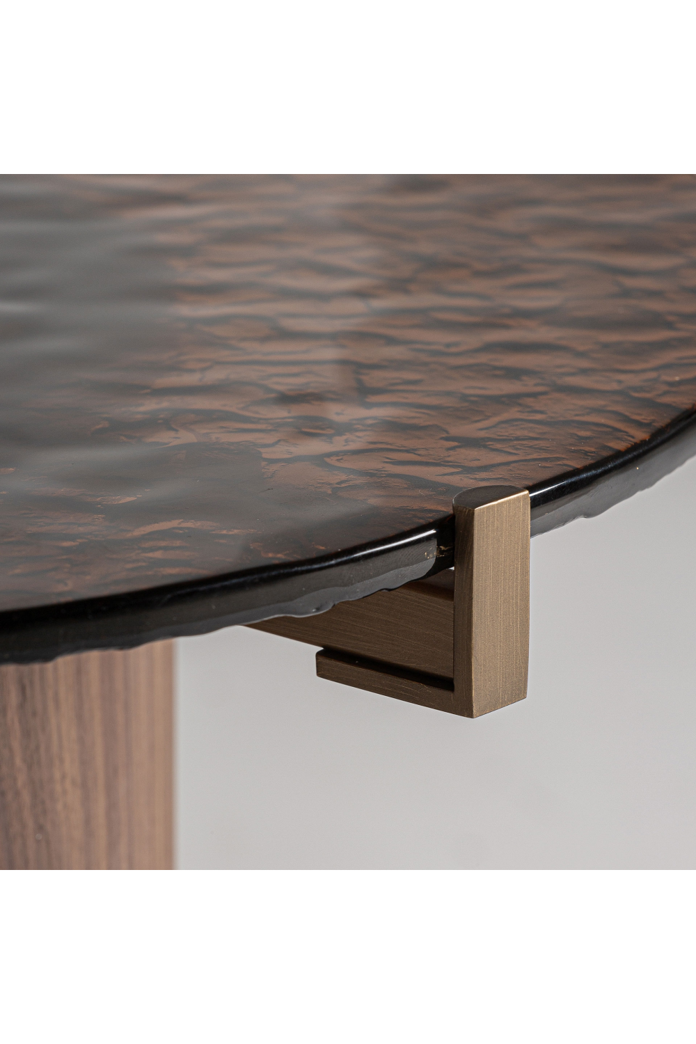 Brown Pedestal Side Table | Vical Home Giswil | Oroa.com