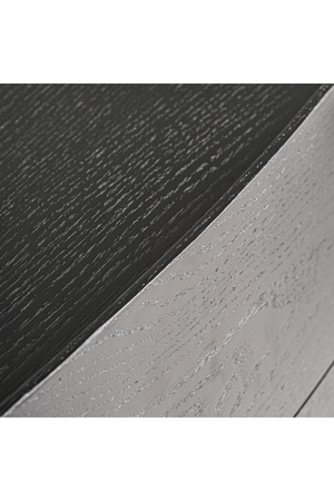 Black 2-Drawer Nightstand | Vical Home Wolfach | Oroa.com