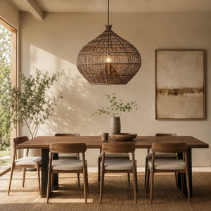   Boho Style Bamboo Pendant Lamp | Oroa.com