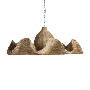   Modern European furniture - Wavy Rattan Pendant Light - www.oroa.com | Oroa.com