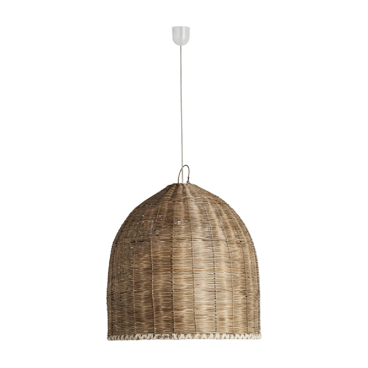   Woven Brown Rattan Pendant Lamp | Oroa.com