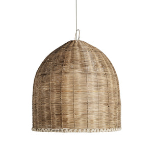   Woven Brown Rattan Pendant Lamp | Oroa.com
