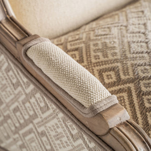   Beige Classic Accent Chair | Oroa.com