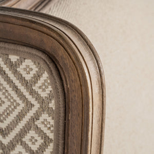   Beige Classic Accent Chair | Oroa.com