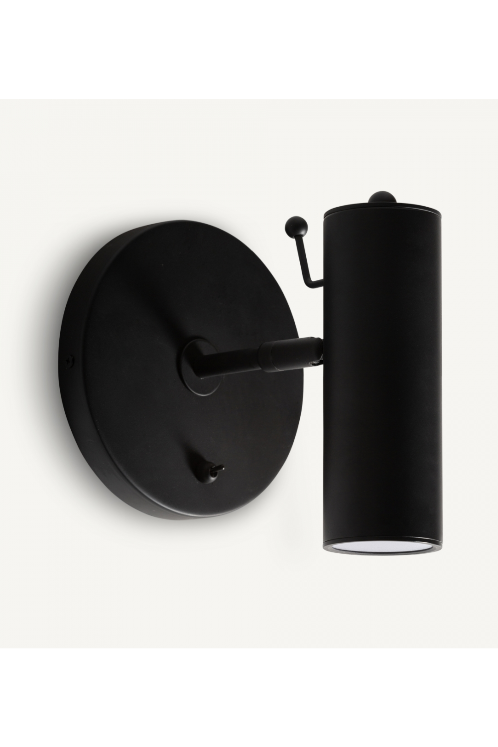 Black Cylindrical Wall Lamp | Vical Home Speldorf | Oroatrade.com