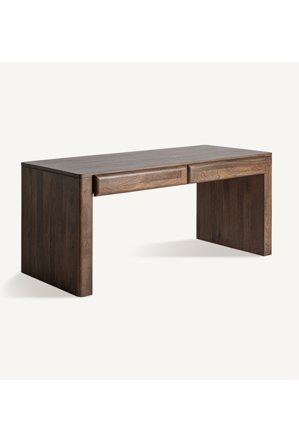 Mango Wood 2-Drawer Desk | Vical Home Gibles | Oroa.com