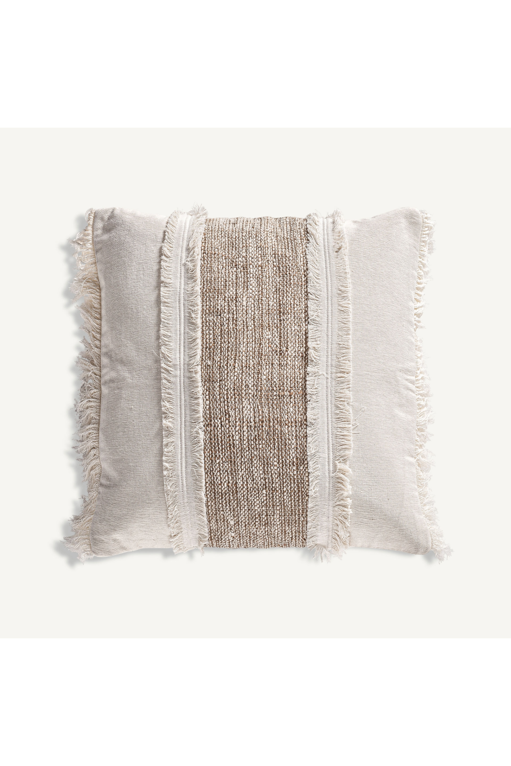 Fringed Cotton Cushion | Vical Home Clancy | Oroatrade.com