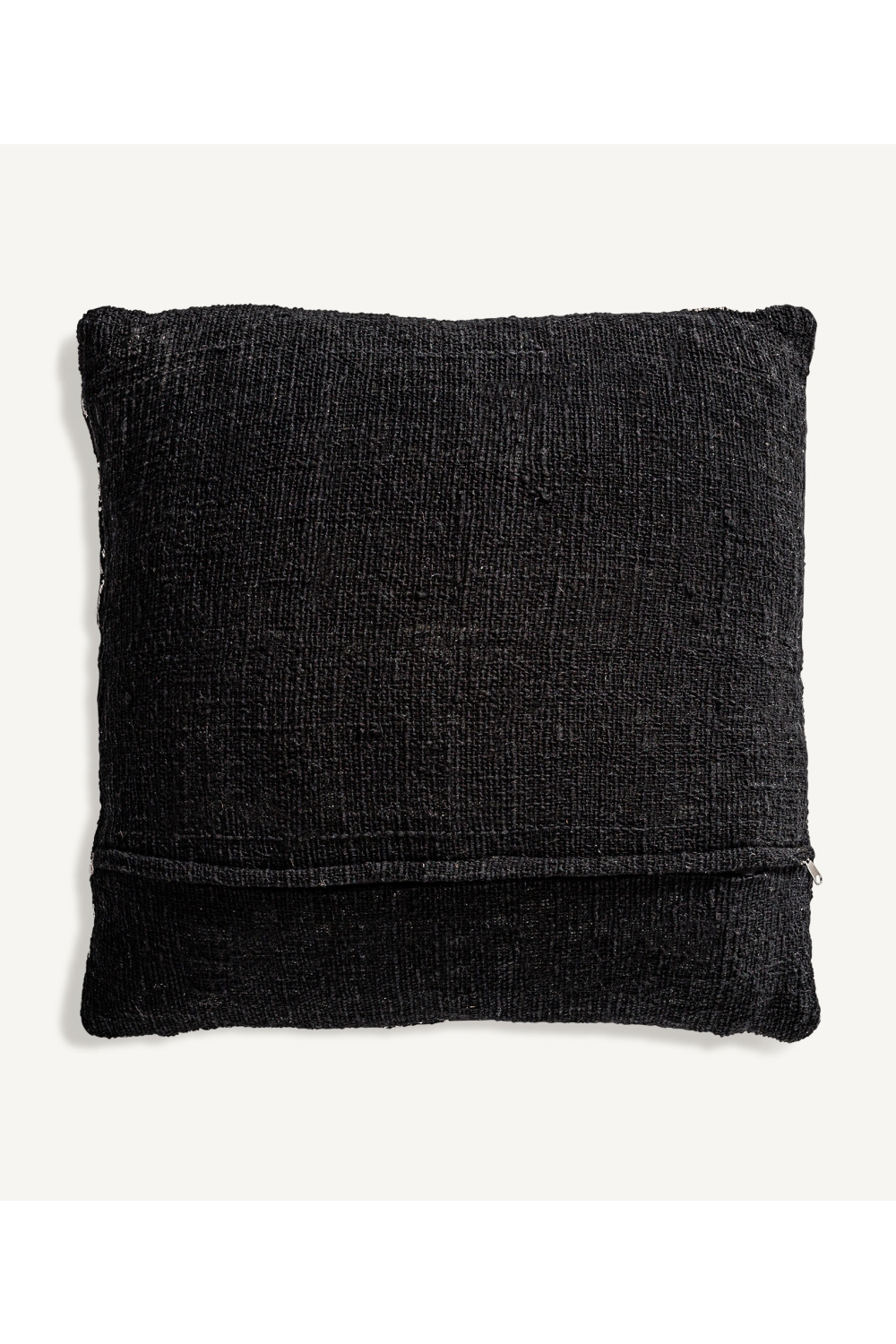 Black Cotton Printed Cushion | Vical Home Cleoa | Oroa.com