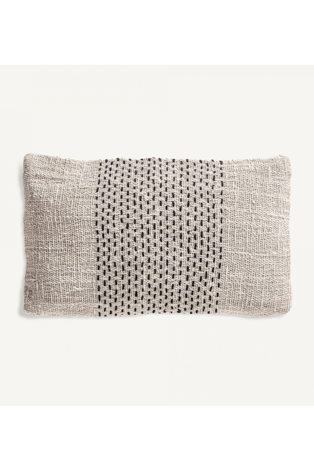 Patterned Off-White Cotton Cushion | Vical Home Clancy | Oroa.com