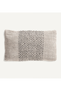 Patterned Off-White Cotton Cushion | Vical Home Clancy | Oroa.com
